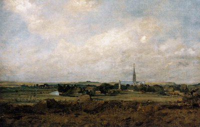 Vista de Salisbury de John Constable